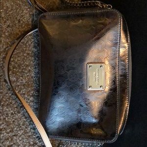 MK metallic crossbody